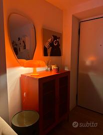 Artemide Nessino - lampada da tavolo arancione