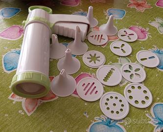  Sparabiscotti con 6 bocchette e 10 dischetti