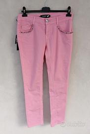 Jeans skinny donna strass CristinaEffe, tg IT 44 