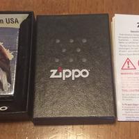 accendino Zippo aquila con confezione