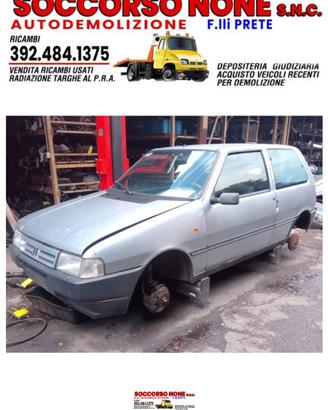 Ricambi Fiat Uno 3 porte