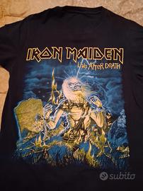 t shirt iron maiden  live after death
