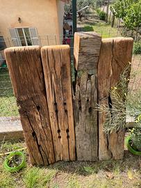 Travi in legno antico di quercia molto belle
