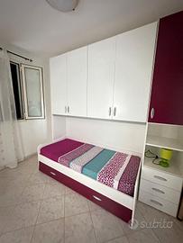 ARMADIO CON DOPPIO LETTO SINGOLO