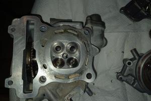 testata completa originale yamaha yzf r125