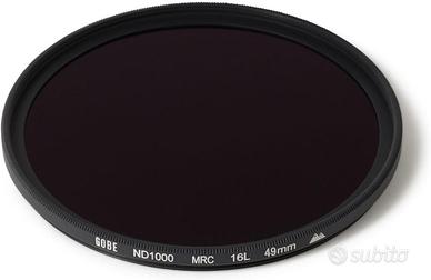 Filtro ND GOBE (Neutral Density 1000) - 49mm