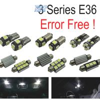 KIT 16 LAMPADE LED INTERNE BMW SERIE 3 E36 SEDAN C