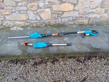  potasiepe a batteria con motosega 