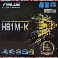 MB Asus H81M-K usata ma perfetta + upgrade USB!