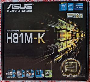 MB Asus H81M-K usata ma perfetta + upgrade USB!