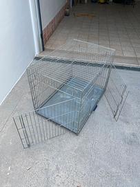 Trasportino Gabbia per cani 70x104x75cm