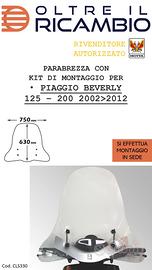 PARABREZZA ISOTTA BEVERLY 125-200 2002-2008