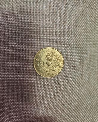 200 lire arma carabinieri 