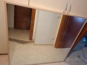 Specchio da bagno 117x108