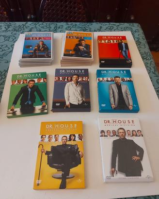 Dr. House Serie Completa DVD 1-8 (St. 8 Nuova)