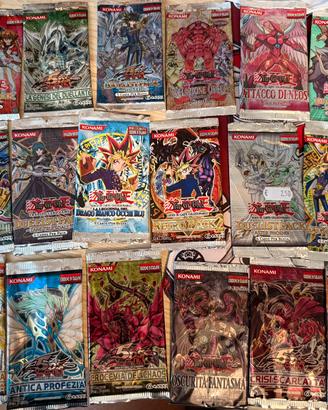 Lotto 18 Bustine Vuote Yu-Gi- Oh Vintage ITA