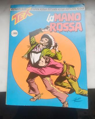 Tex la mano rossa ristampa