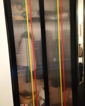  Porta Scorrevole a due ante  Vintage – Stile