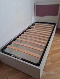Letto contenitore + materasso