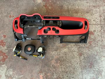 KIT AIRBAG FIAT PANDA 312 319 COMPLETO 2012 IN POI