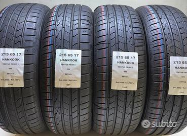 4 gomme 215 65 17 hankook a1581
