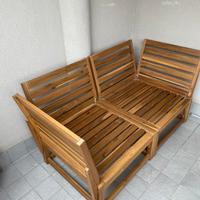 Divano da esterno ikea