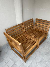 Divano da esterno ikea