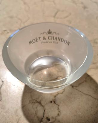 Ciotola in vetro Moet et Chandon
