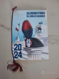 calendario arma dei Carabinieri Anno 2024