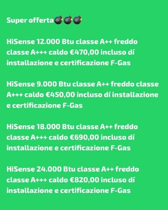 Installazione condizionatore