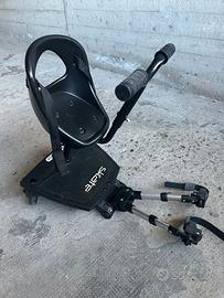 Pedana universale con seduta per passeggino