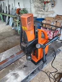 trapano magnetico a colonna
