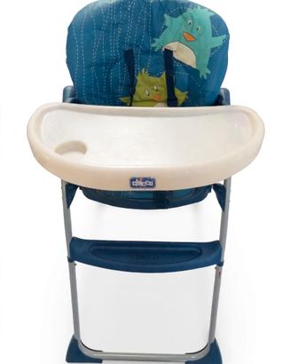 Seggiolone Pappa Chicco con fantasia pinguini