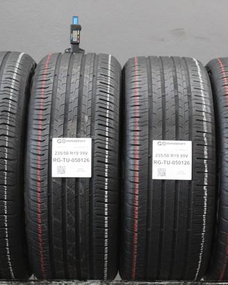 4 Pneumatici 235/50 R19 Continental Eco Contact 6
