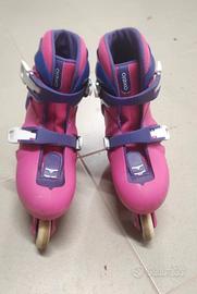 Pattini roller bambina Decathlon 34-36.