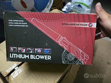 soffiatore a doppia batteria 