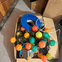 Materiale elettrico e luci natalizie