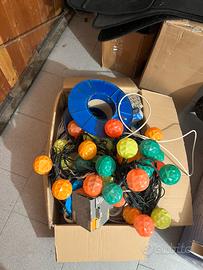 Materiale elettrico e luci natalizie