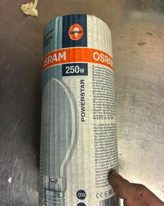 9 lampade OSRAM a scarica Powerstar 250w  E40