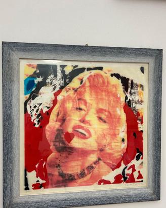Mimmo Rotella - "Marilyn"