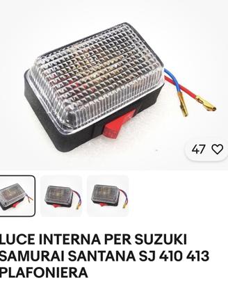 Luce interna Samurai