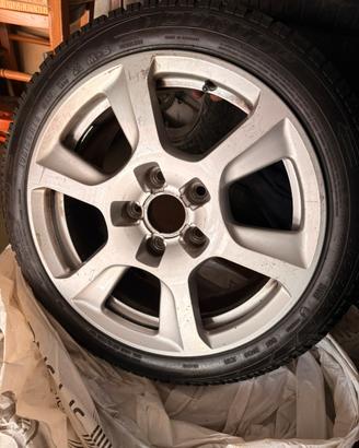 Gomme e cerchi il lega