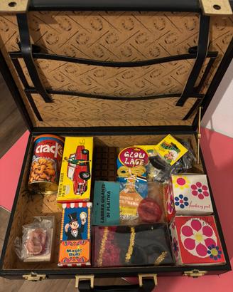 Set di giochi scherzi carnevale vintage anni 50/60