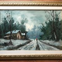 Quadro CLAUDIO SIMONETTI - Dipinto su tela 100x80