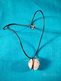 collana con quarzo rosa