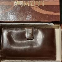Portafoglio in pelle Alessandro Muti - unisex