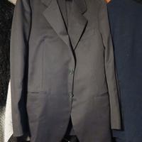 completo uomo giacca gilet e pantaloni,pura lana