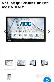 Monitor portatile Aoc 16 pollici