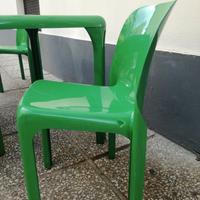 Tavolo e 4 sedie Artemide