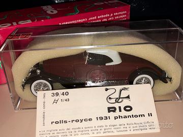 2 modelli RIO scala 1/43 Rolls Royce e Citroen